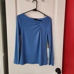 Halogen Blue Top Xs Nwt